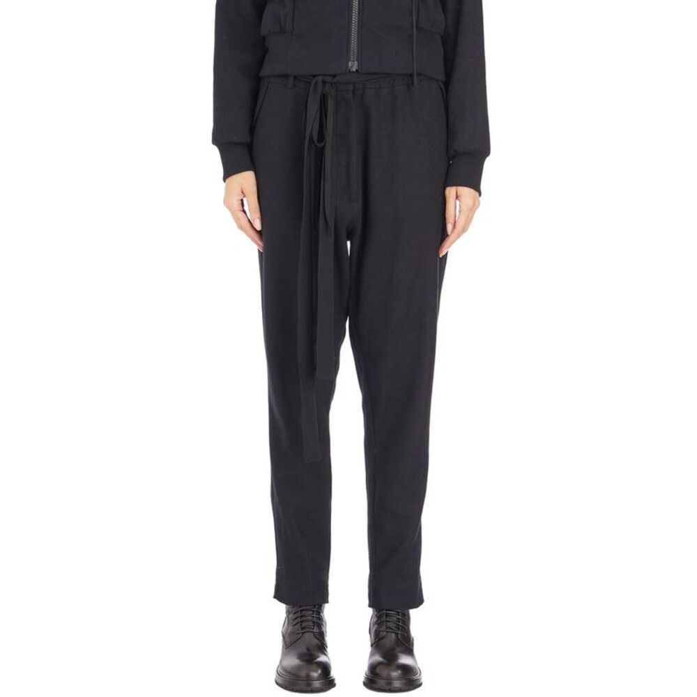 STUDIO B3 Women's Tie-Waist Wide-Leg Pants Women BLACK